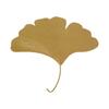 Ginkgo Biloba Hanging Decorations DIY Elegant Modern Fadeless Iron Metal Ginkgo Biloba Wall Art for