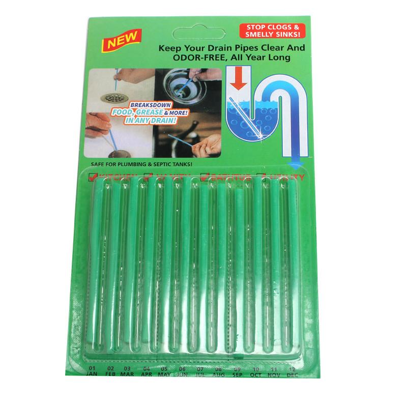 Oem Sani Sticks Drain Cleaner With Powerful Odor Removal For Home Plumbing Maintenance