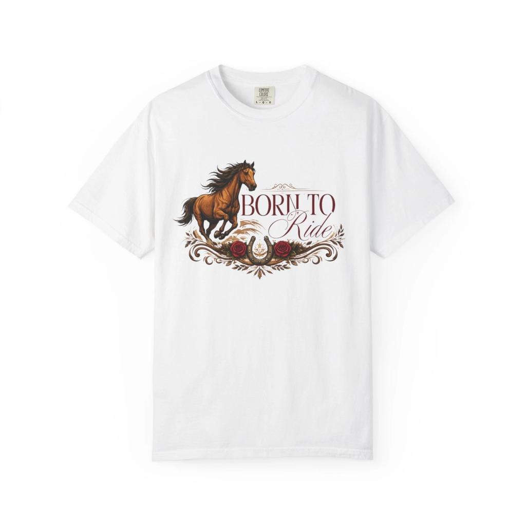 Born To Ride Horse Shirt | Equestrian Western Graphic Tee