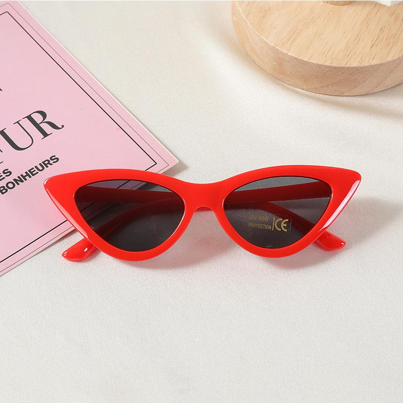 Fashion Children Cute Cat Eye UV400 Sunglasses Baby Girls Outdoor Sun Protection Sunglasses Kid Eye Protection Glasses