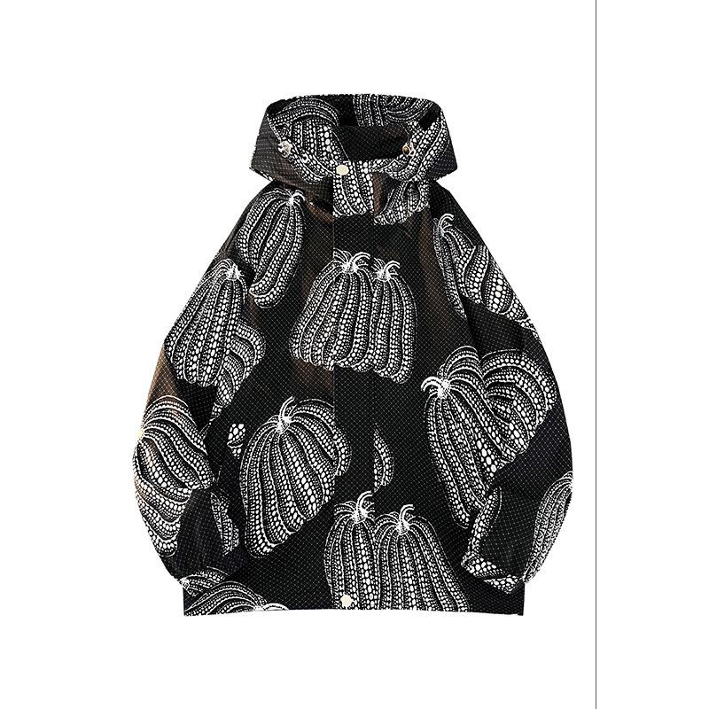 

Мужская куртка с капюшоном для активного отдыха, весна-осень, модная американская уличная мода, свободная повседневная куртка 3XL