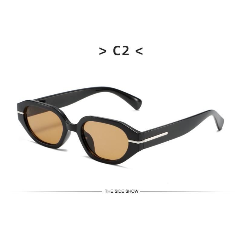 Women's sunglasses, personalized small-frame sunglasses, men's and women's fashion simple sunglasses