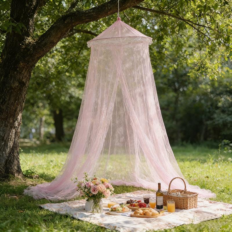 Mosquito Curtain for Bed Anti Mosquito Net Summer Hung Dome Mosquito Net Princess Style Mosquito Net Mesh Bedroom Decoration