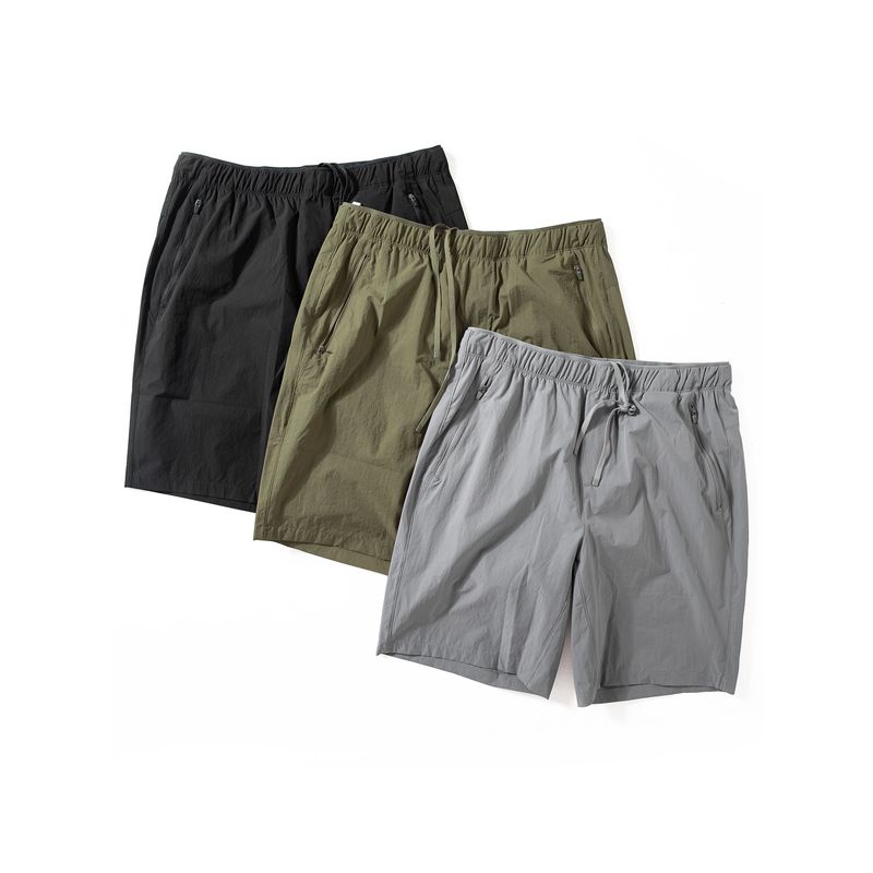 Summer Lightweight Quick-Dry Shorts for Men, Breathable Versatile Casual Mid-Length Pants, Sports Fitness Loose Straight Trendy Five-Point Shorts
