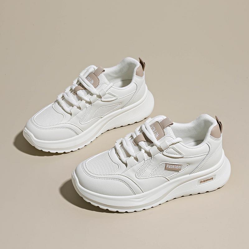 CRLAYDK Women's Mesh Sneakers Casual Breathable Tennis Lightweight Chunky Shoes Walking Footwear Ladies Sports Trainers