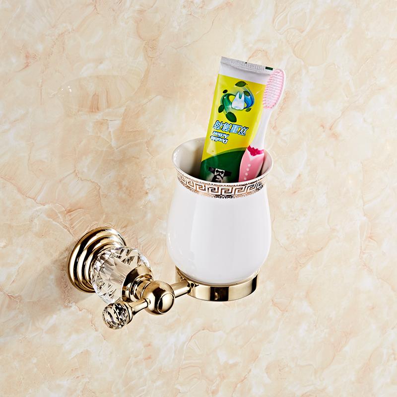 Bathroom Towel Shelf Gold Finished Bath Toilet Paper Holder Robe Hook Towel Rack Holder Tumble Holder Soap Basket ELG85400