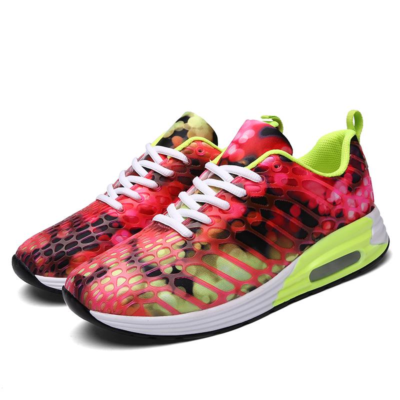 2024 New Men's and Women's Mesh Camouflage Sports Shoes, Men's Lightweight Classic Comfortable Air Cushion Casual Couple Shoes