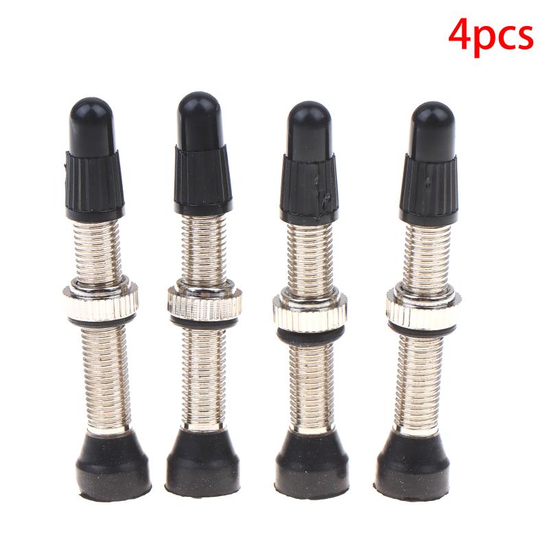 1/3/4Pcs Removable Presta Stem Tubeless Core Replacement For Mountain Bike Tire Tube Repair Tool Cycling Repair Accessories