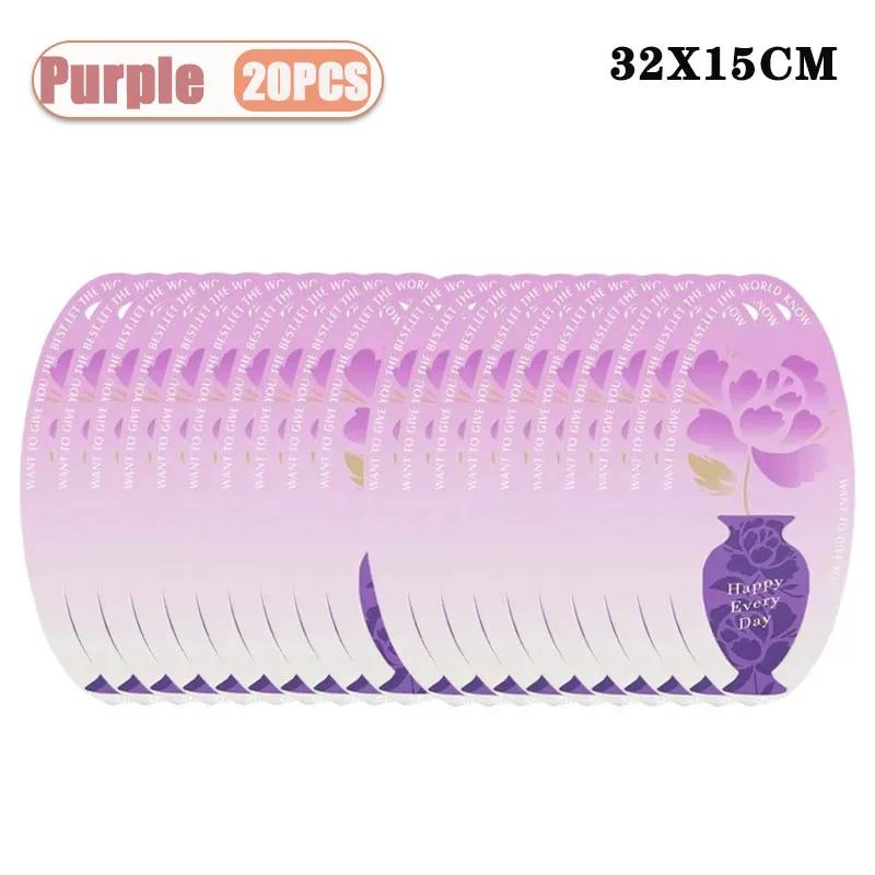 Simple Elegant Valentine Flower Bouquet Box Foldable Handheld Design Easy Carry Gift for Home Party Wedding Celebration Romance
