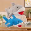 Ocean Series Shark Plush Toy Bed Pillow Cute Whale Soft Doll For Kids And Teens