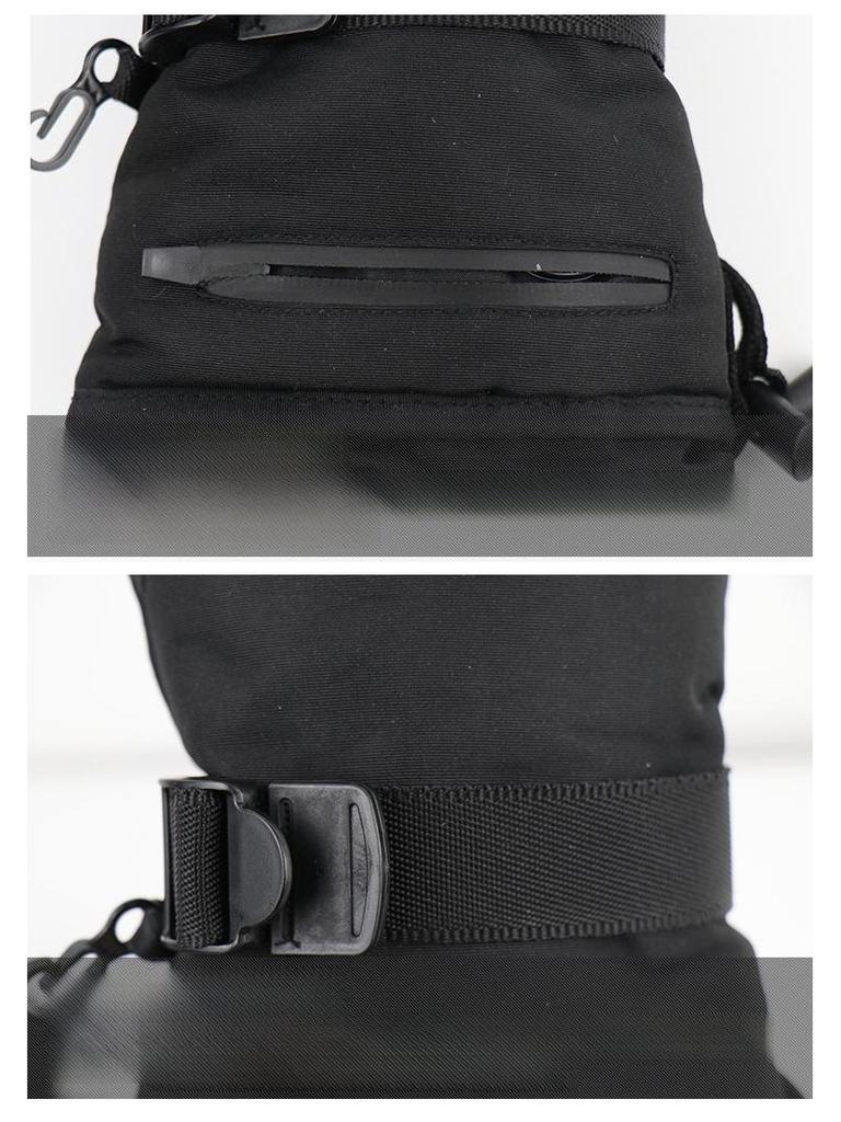 3.7V Electric Heated Winter Cycling Gloves - Thick, Windproof, and Warm.