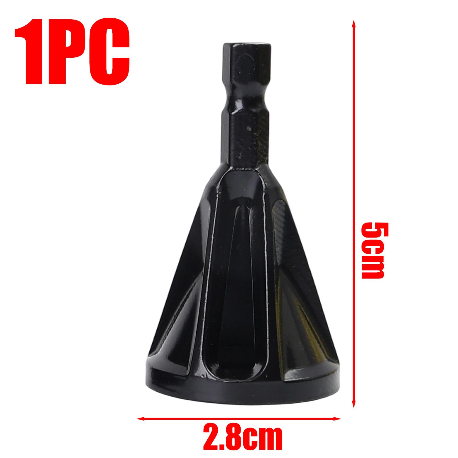 

5/1Pcs Deburring External Chamfer Tool Quick Release Hexagon Shank Drill Bit Trimming Electric Carbon Steel Tool Accessories Hexagonal&1PC чорний