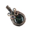 Kambaba Jasper Handmade Gemstone Pendant, 999 Copper Wire Wrapped Pendant Unique Design Jewelry, For Thanksgiving