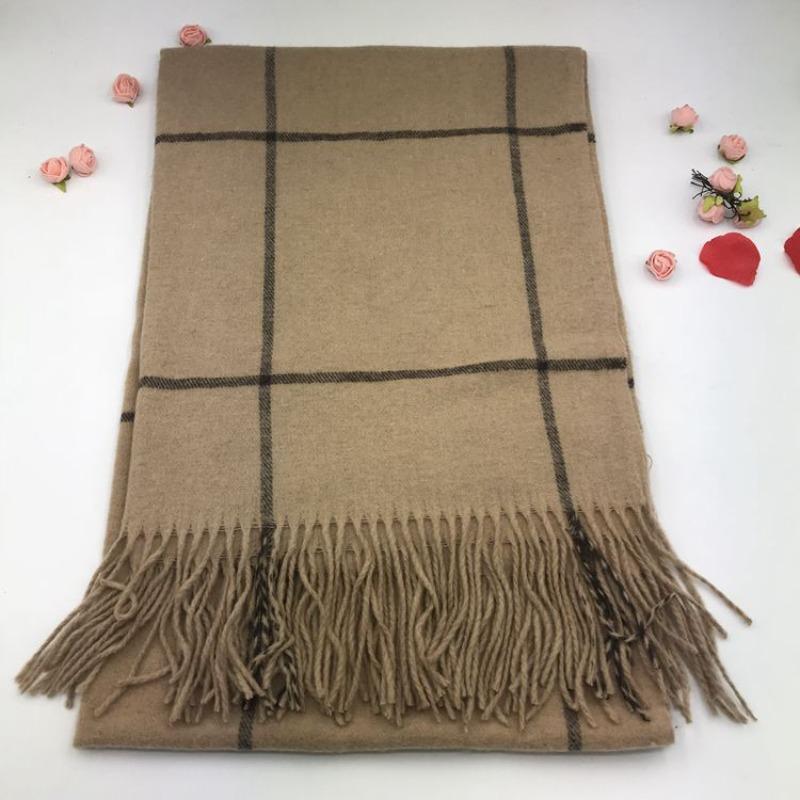 Autumn and winter new plaid wool shawl, warm fashion thickened scarf women, sweet multi-colored shawl