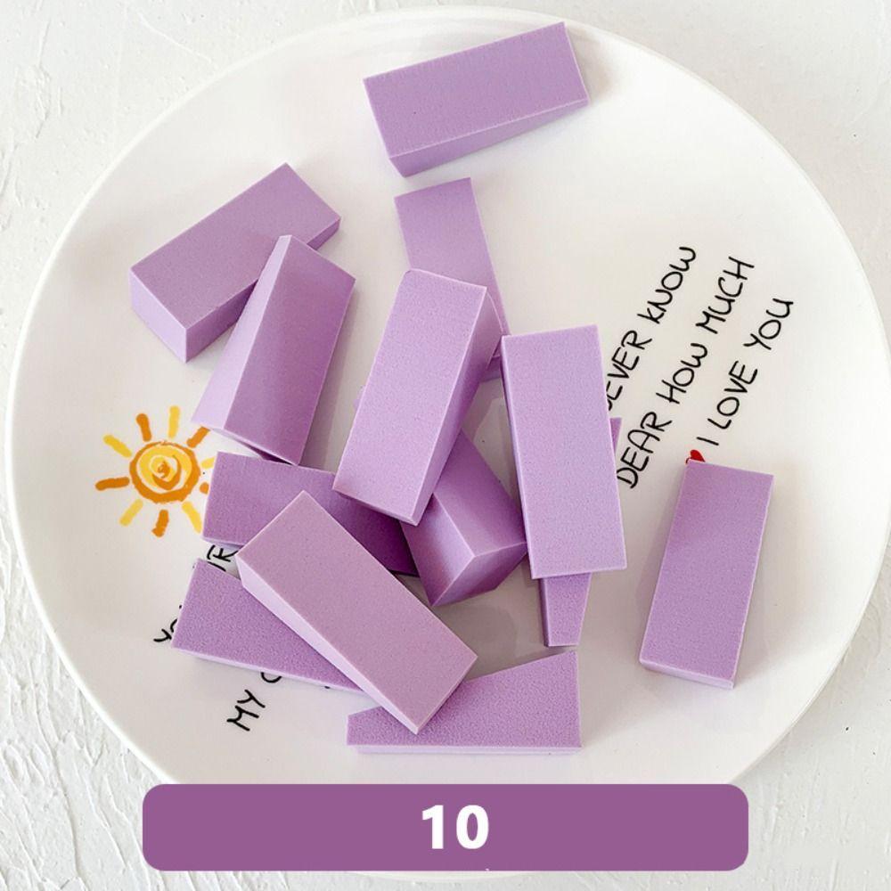 50Pcs Foundation Sponge Face Powder Puff Super Soft Cosmetic Puff Triangle Makeup Sponge Face Care