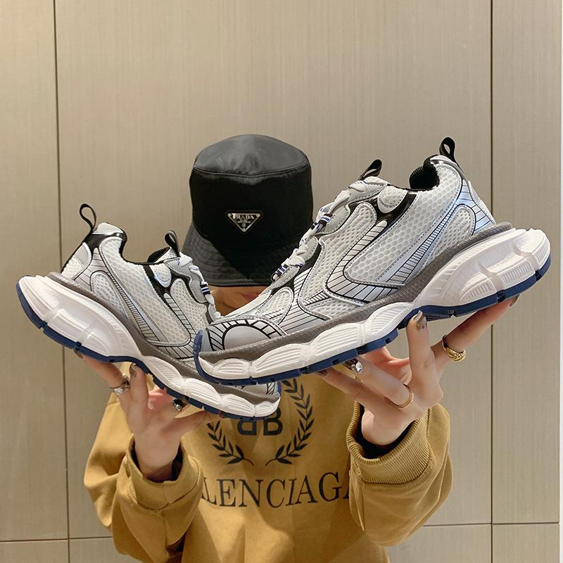 Dad Schuhe Damen Plateau Sportschuhe vielseitige Mode Freizeitschuhe 2025 Frühling und Herbst neu beliebt Internet-Berühmtheit Laufschuhe Tide