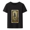 Short-sleev Black White Print Tee Creative Fashion BCrewneck Casual Tops Classic Dream of Endless The Sandman Modal T-Shirt