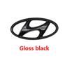 For Hyundai Tucson Elantra Accent Mistra Lafesta IX35 I20 1Pc Car Logo Front Bonnet Hood Rear Tail Trunk Emblem Auto Accessories NN3