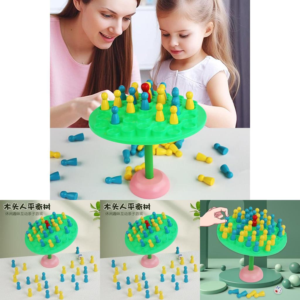 Wooden Balance Tree Toy For Kids Educational Family Play And Focus Development