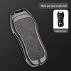 Porsche Sleuteletui Cover voor Cayenne, Panamera, 911, Taycan met Heren Gesp