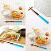 FlaColle Selectable by Birth Moon March Slim Made In Japan Dishwasher Stylish Birthday Gift Chopsticks Month - Aquamarine Chopsticks, 23cm,