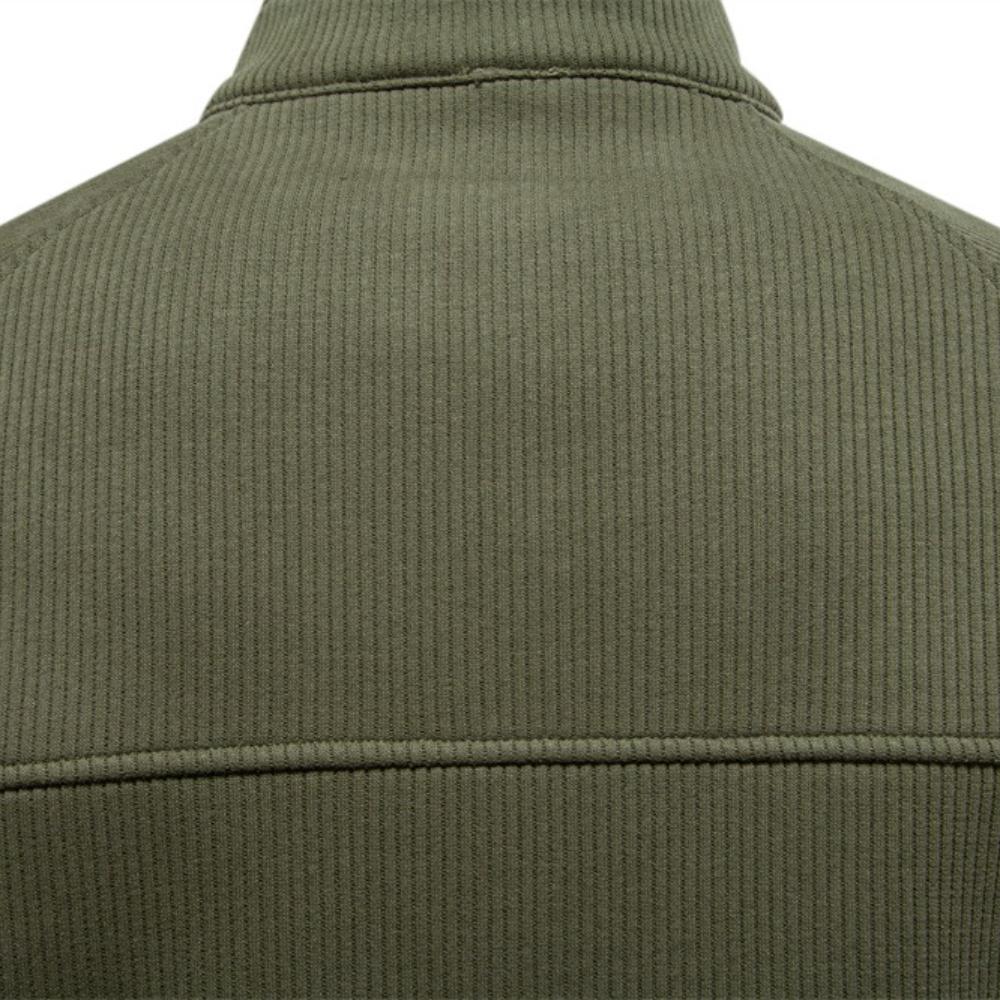 Brand Men Winter Thermal Sweater Cotton Zipper Slim Fit Thermal Underlayer Top Luxury Soft Shell Pullover Sweatshirt