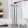 Elegant Borosilicate Glass Cold Brew Coffee Carafes Practical Cold Brew Coffee Machine with Flavor Extraction