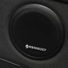 2/4Pcs Car 3D metal Aluminum audio decorate Emblem Stickers for Renault Megane 2 3 Clio 4 5 Captur Kadjar Fluence Car Stickers R444