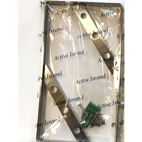 Active Island L-Shaped Stainless Steel Angle Brackets, DIY A950 (350mm Long / 3.3mm Thick)