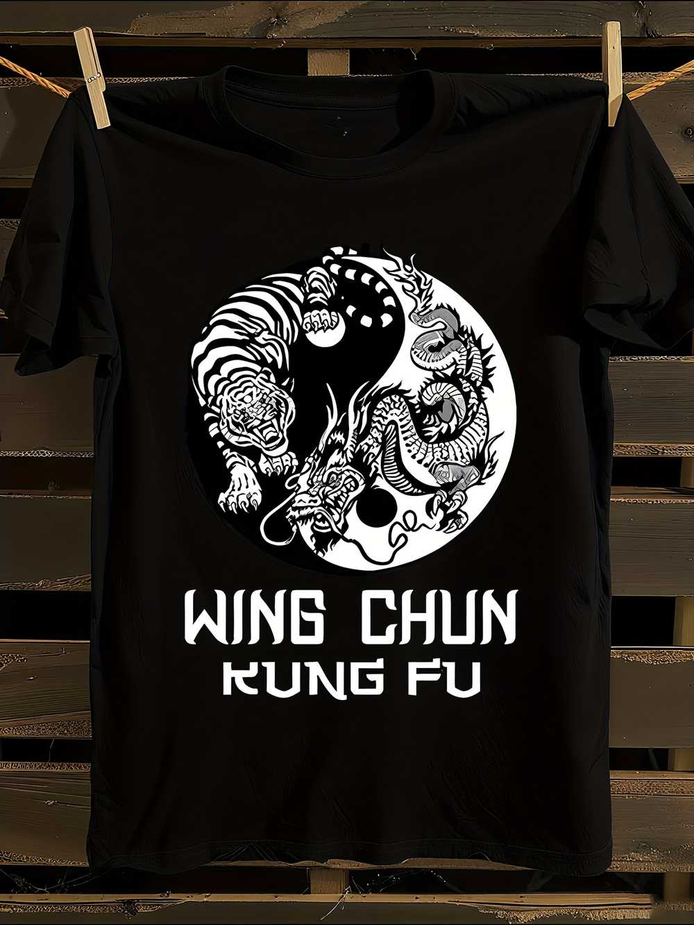 Wing Chun Kung Fu Martial Arts T-Shirt XXXL
