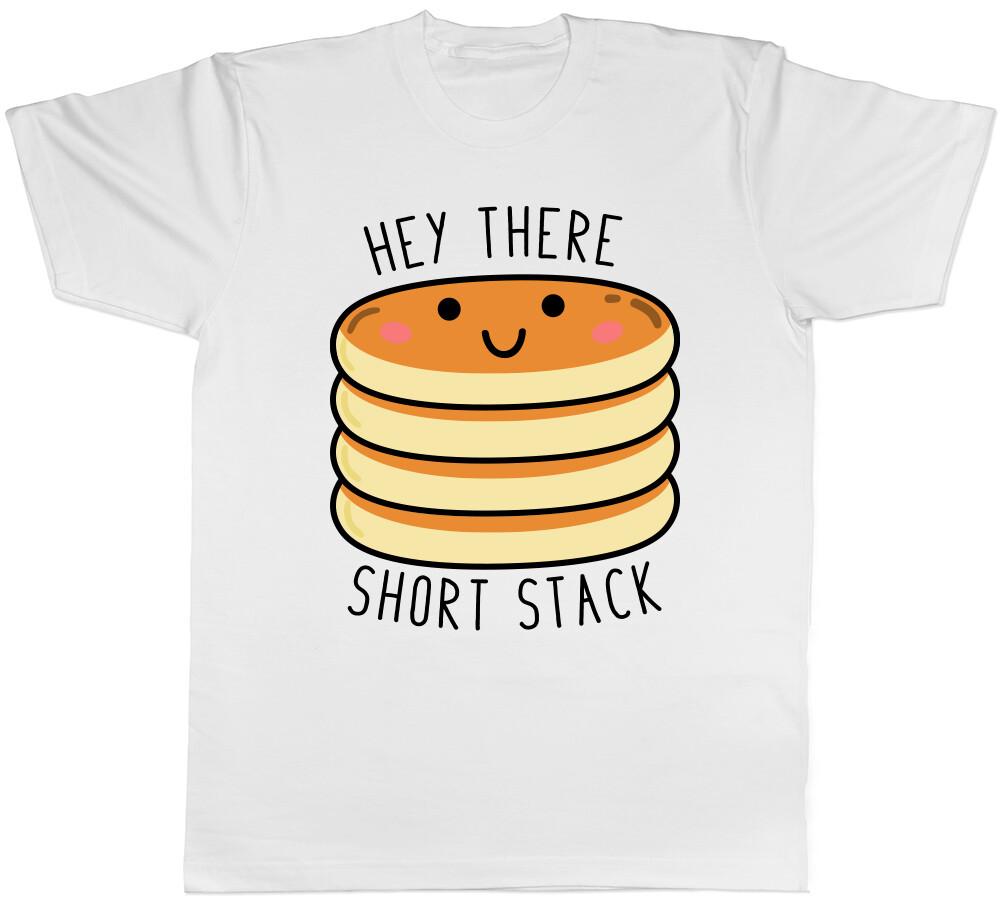 Hey There Short Stack Pancake Day Mens T-Shirt XXXXL