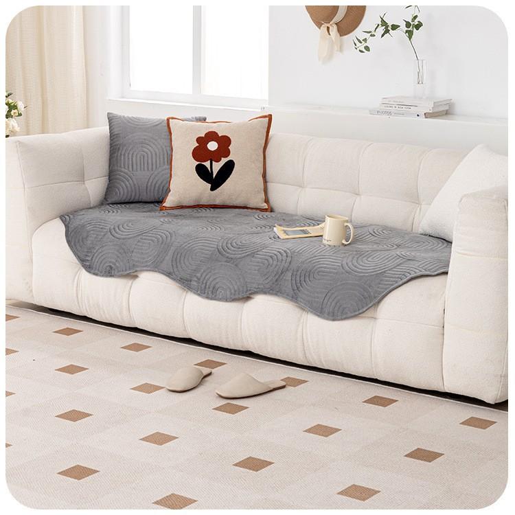 

Irregular Special-Shaped Dutch Velvet Sofa Cushion Is Universal In All Seasons New Non-Slip Seat Cushion, Sofa Cover Cover Cloth 90*90cm