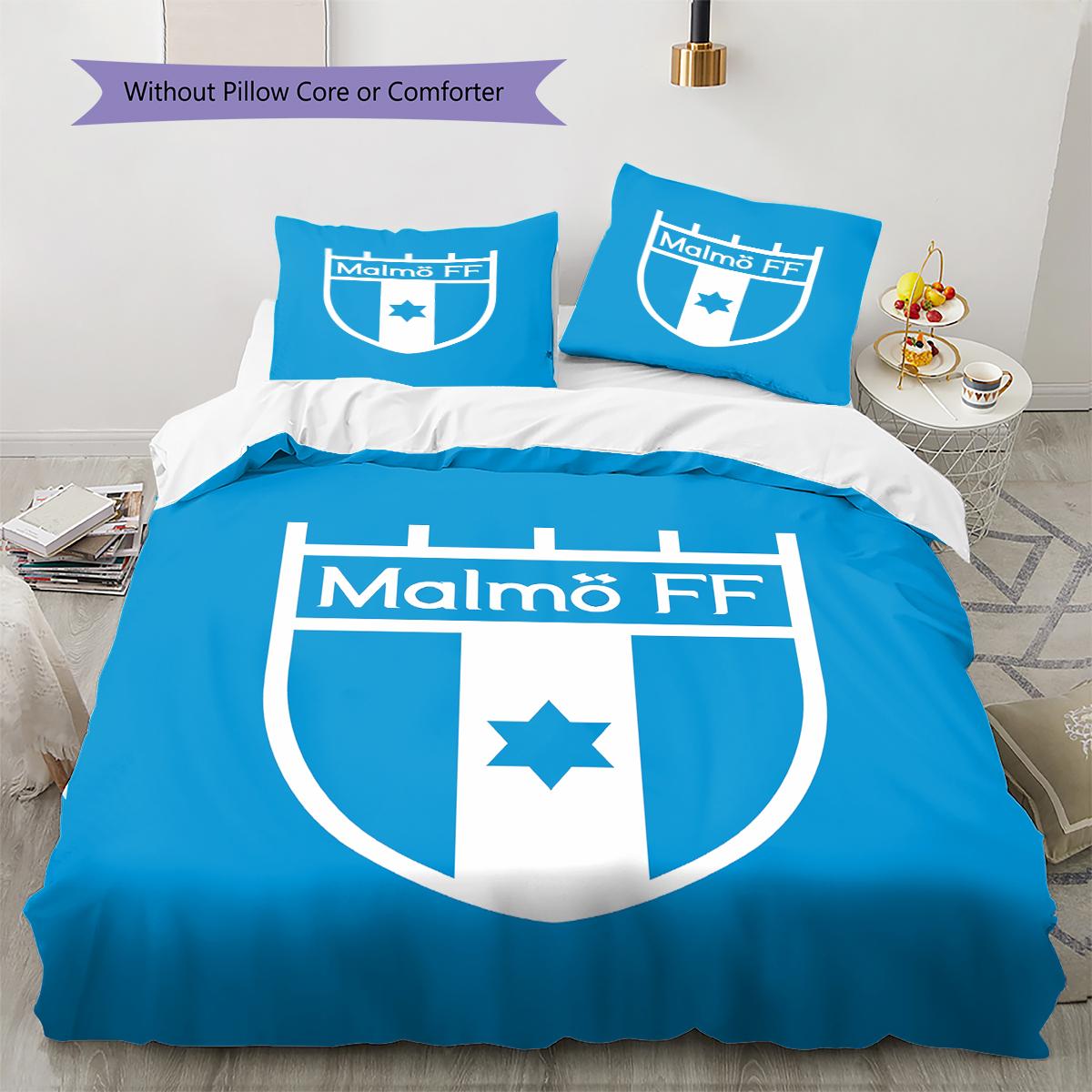 

Malmo FF Pattern Bedding,Quilt Set Quilt Cover Pillowcase Home Birthday Gift (1 * duvet cover + 2 * pillowcase, without core) 250x220cm
