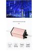 Outdoor Waterproof Meteor Shower LED String Lights - Seven-Color, Flashing Star Decorations for Night Markets and Trees