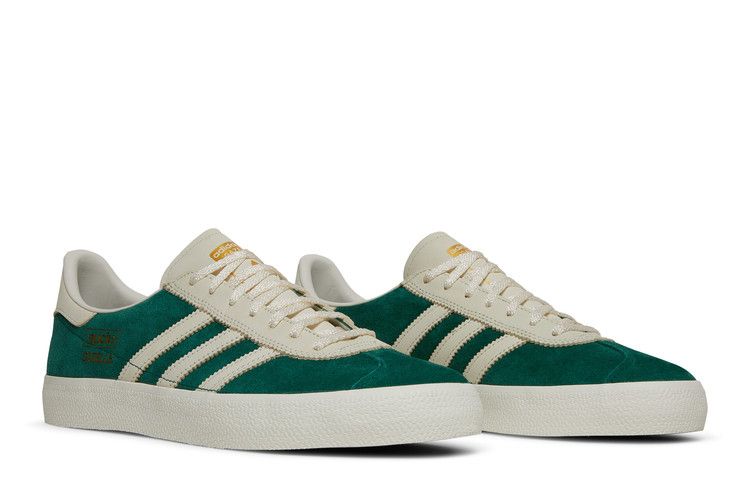 Scarpe da Ginnastica da Uomo adidas Gazelle ADV Mark Suciu Verde Collegiate/Bianco Gesso/Bianco Gesso