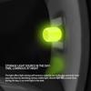 4*Luminous Tire Valve Caps Car Vehicle Wheel-Prank Dust Cover Glow-in the Dark