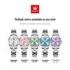 Oulishi Solid Steel Women's Quartz Watch - High-End, Waterproof, Fully Automatic Fashion Accessory
