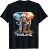 I Love Thailand Elephant Souvenir 2024 T-Shirt