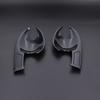 4PCS Car Door Handle Bowl Cover Accessories Replacement for Mazda CX‑3 2016‑2018Carbon Fiber Style