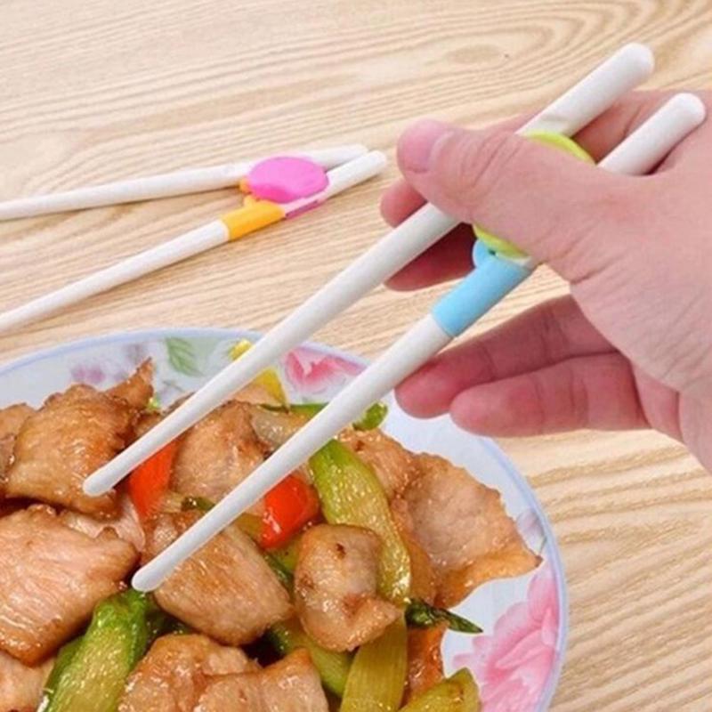 Training Kinder Tragbare Wiederverwendbare Essstäbchen Kinder Lernen Technik