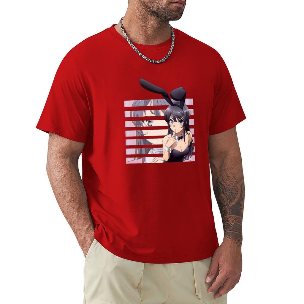 Mai Sakurajima lewd T-Shirt shirts graphic tees blue archive shirts graphic customs design your own black t-shirts for men