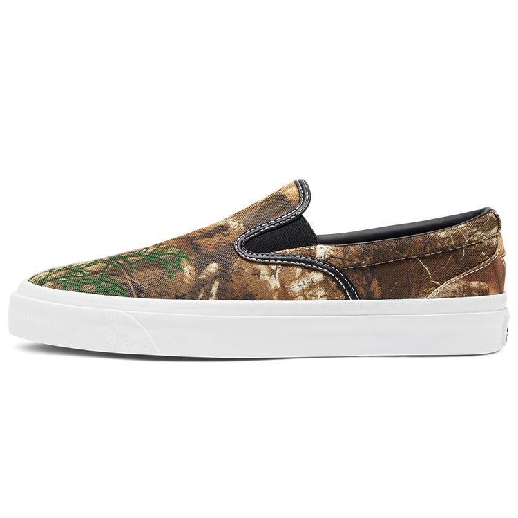 

Кроссовки Converse Realtree Camo x One Star CC Pro Slip Cons Low Brown Unisex Black White 168663C