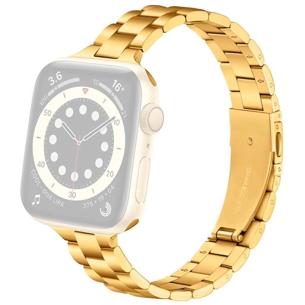 Electroplating Color Strap for Apple Watch Series 10 Ultra 9 8 7 SE 6 5 4 3 2 1 46mm 49mm 45mm 44mm 42mm Slim Metal Watch Band