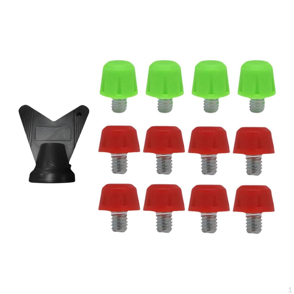 12 kusů fotbalových kopaček kopačky na fotbalové boty protiskluzové náhradní profesionální