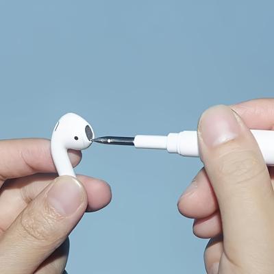 Wireless Headphone Cleaning Tool, Durable Earbud Case Cleaning Kit Cleaning Pen
