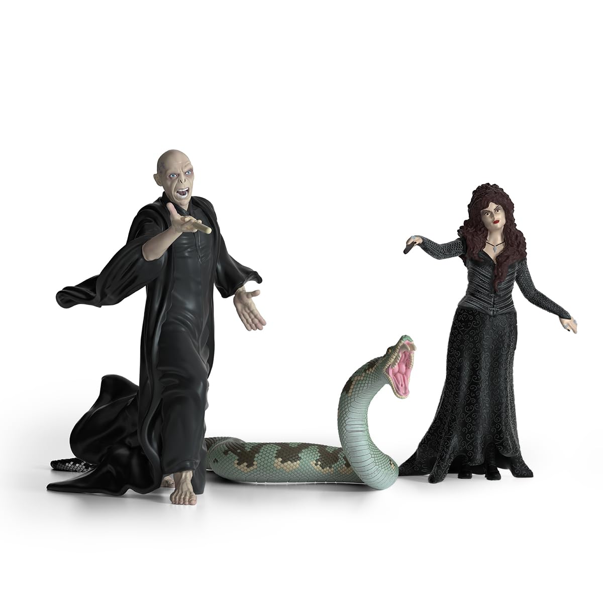 Schleich Гарри Поттер Лорд Нагайна и Беллатриса Лестрейндж 42684 Серия Волан-де-Морт, чёрный