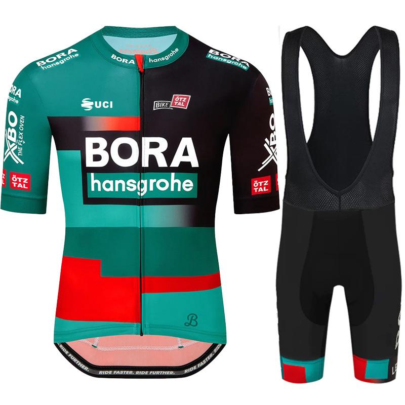 Traje de Ciclismo de Verano BORA Maillot de Manga Corta para Hombre Stock Montaña Transpirable 2026