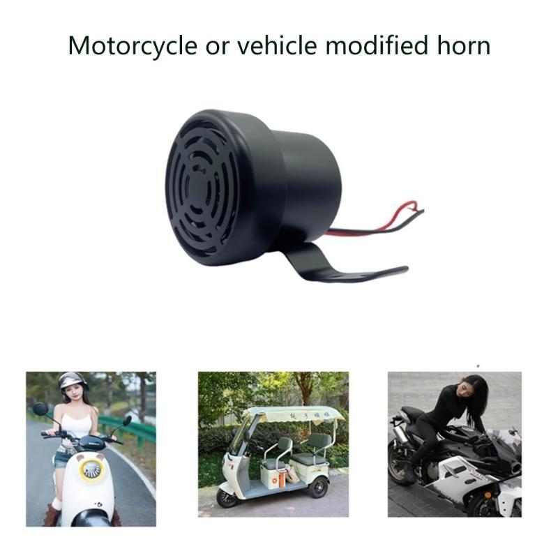 U75F Dog Bark Horn Reversing Horn Universal Fit 12V to 80V Motorcycle Truck Accessory
