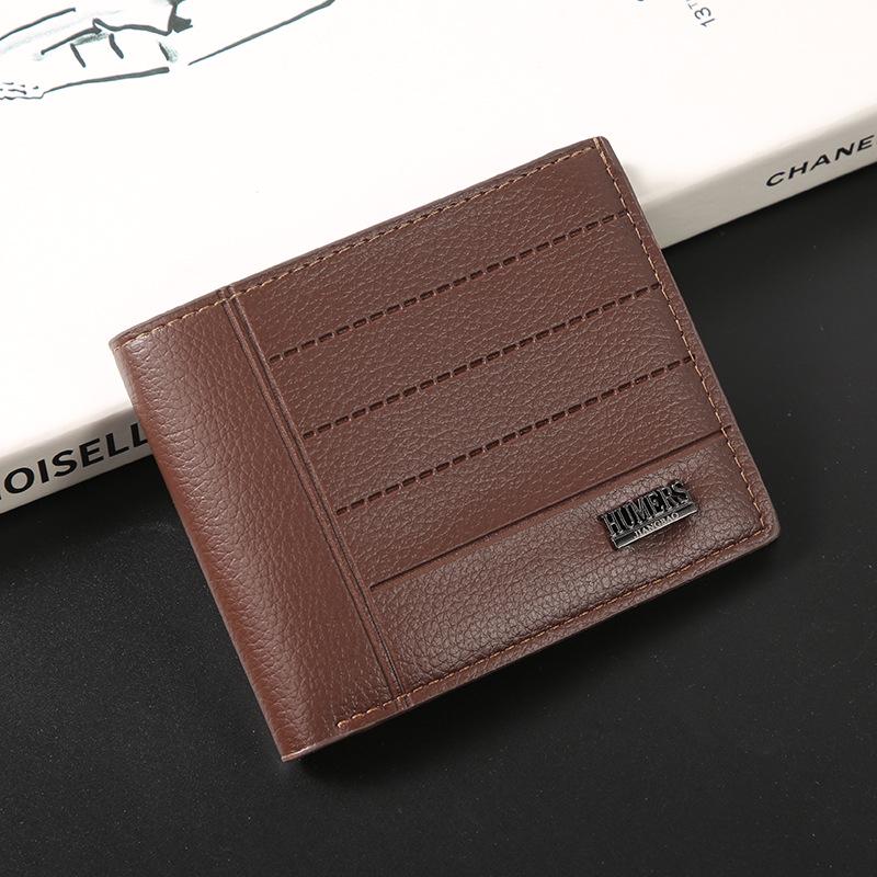 Men's Slim Leather Wallet & Card Holder