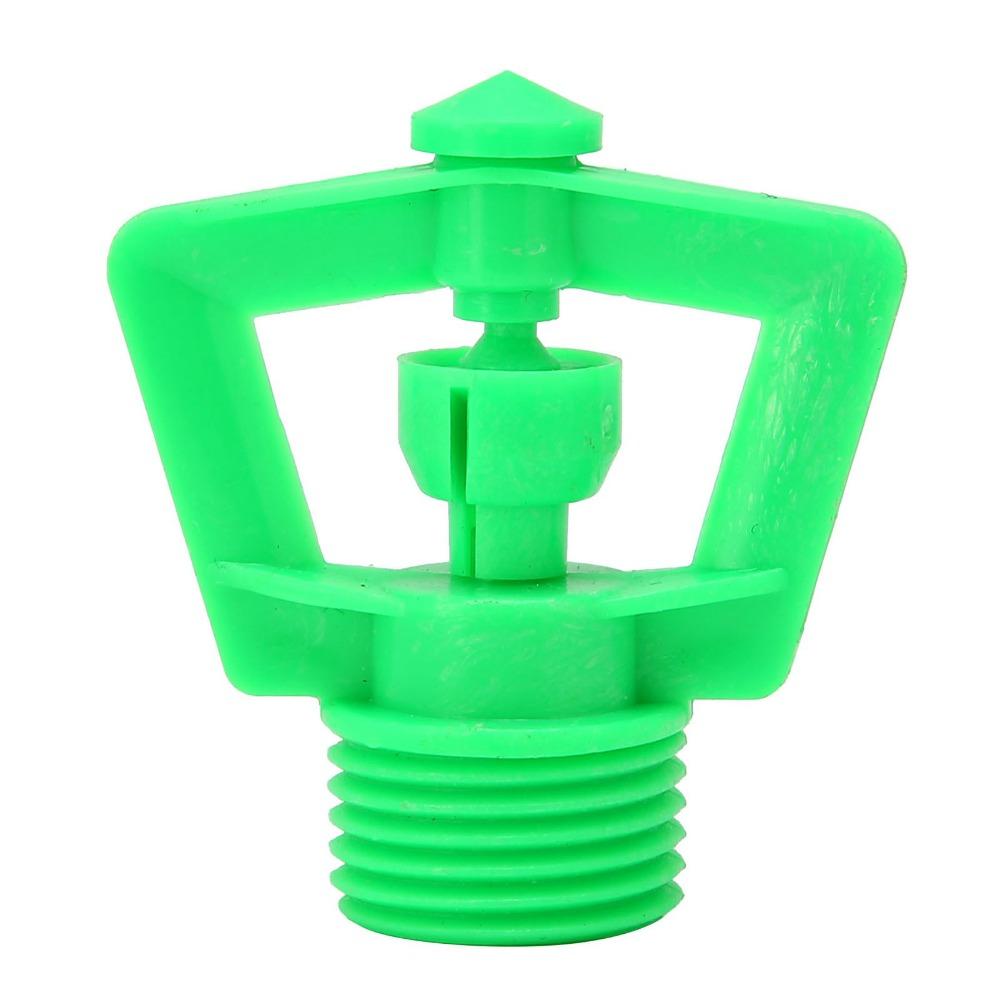 10PCS G1/2 Male Thread Irrigation Sprinkler 360 Degree Lawn Sprinkler  Garden Lawn Irrigation
